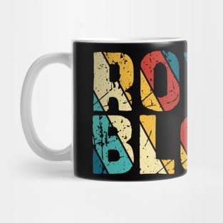 Retro Color -  Royal Blood Mug